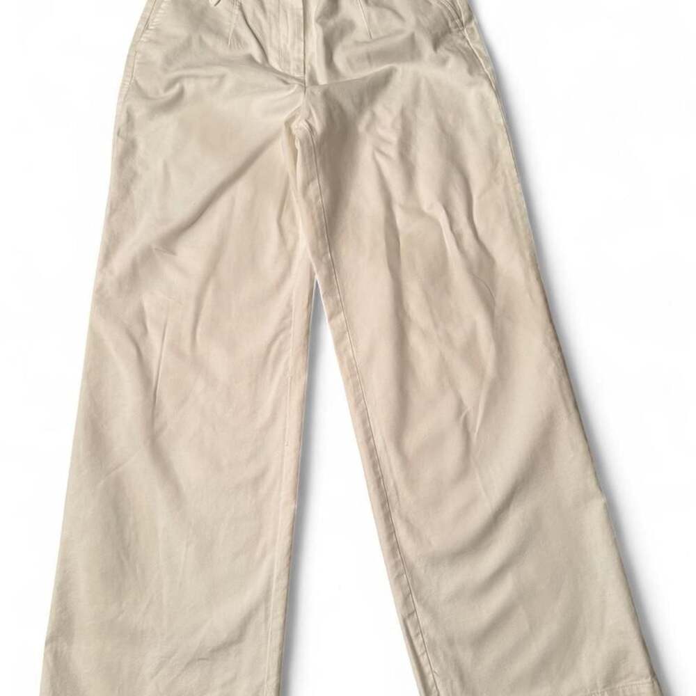 LOFT Wide Leg Tie Waist Pants Size 2P